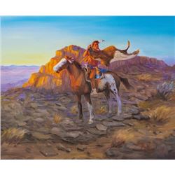 Len Babb, oil on canvas