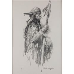 Roy Andersen, charcoal