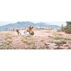 Frank Magsino, oil on board