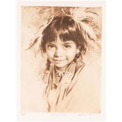 Harley Brown, two etchings & book