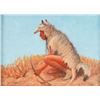 Image 1 : Lone Wolf, oil on canvas
