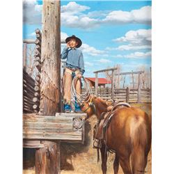 Valeriy Kagounkin, oil on canvas