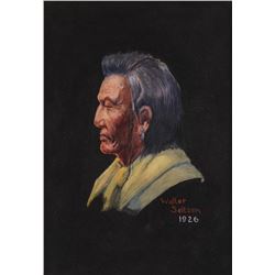 Walter Seltzer, oil on board