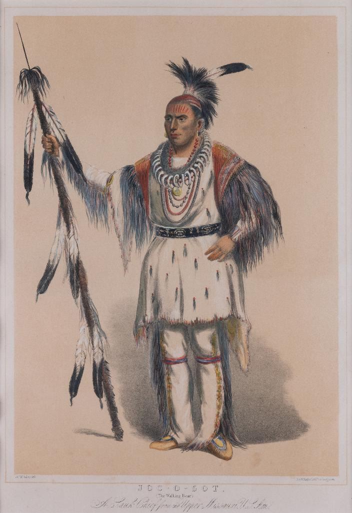 George Catlin, lithograph George Catlin, lithograph