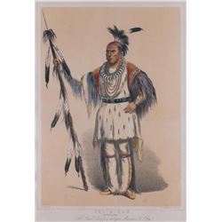 George Catlin, lithograph