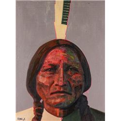 Aaron Hazel, oil on canvas