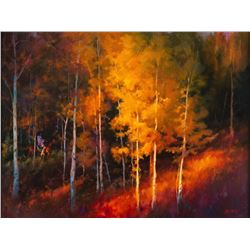 Colt Idol, oil on linen