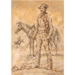 Kenneth Riley, gouache