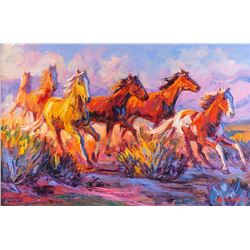 Larry Pirnie, oil on canvas