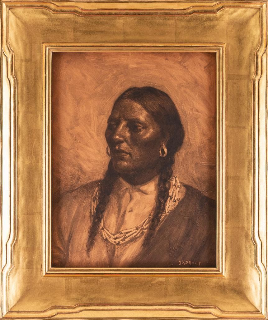 Joseph Henry Sharp, monotype