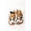 Image 2 : Cheyenne Beaded Man's Moccasins, 9.5" long