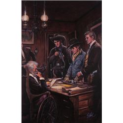 Guy Deel, oil on canvas