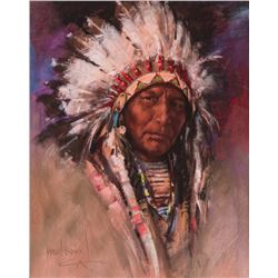 Harley Brown, pastel