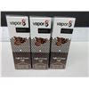 Image 2 : 3 packs of Vapor 8 100% USA produced Liquid nicotine free / coffee&cream