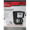 Image 1 : New Sunbeam 5 cup programmable Coffee Maker/ 1hr shut off / stainless