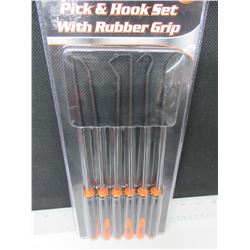 New 6 Piece Hook & Pick Set