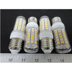 4 New 69 LED Cobb Lightbulbs / save huge on power / warm white= to 60watt