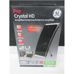 New GE Pro Crystal HD Amplified Antenna full HD 1080p 4K ULTRA HD