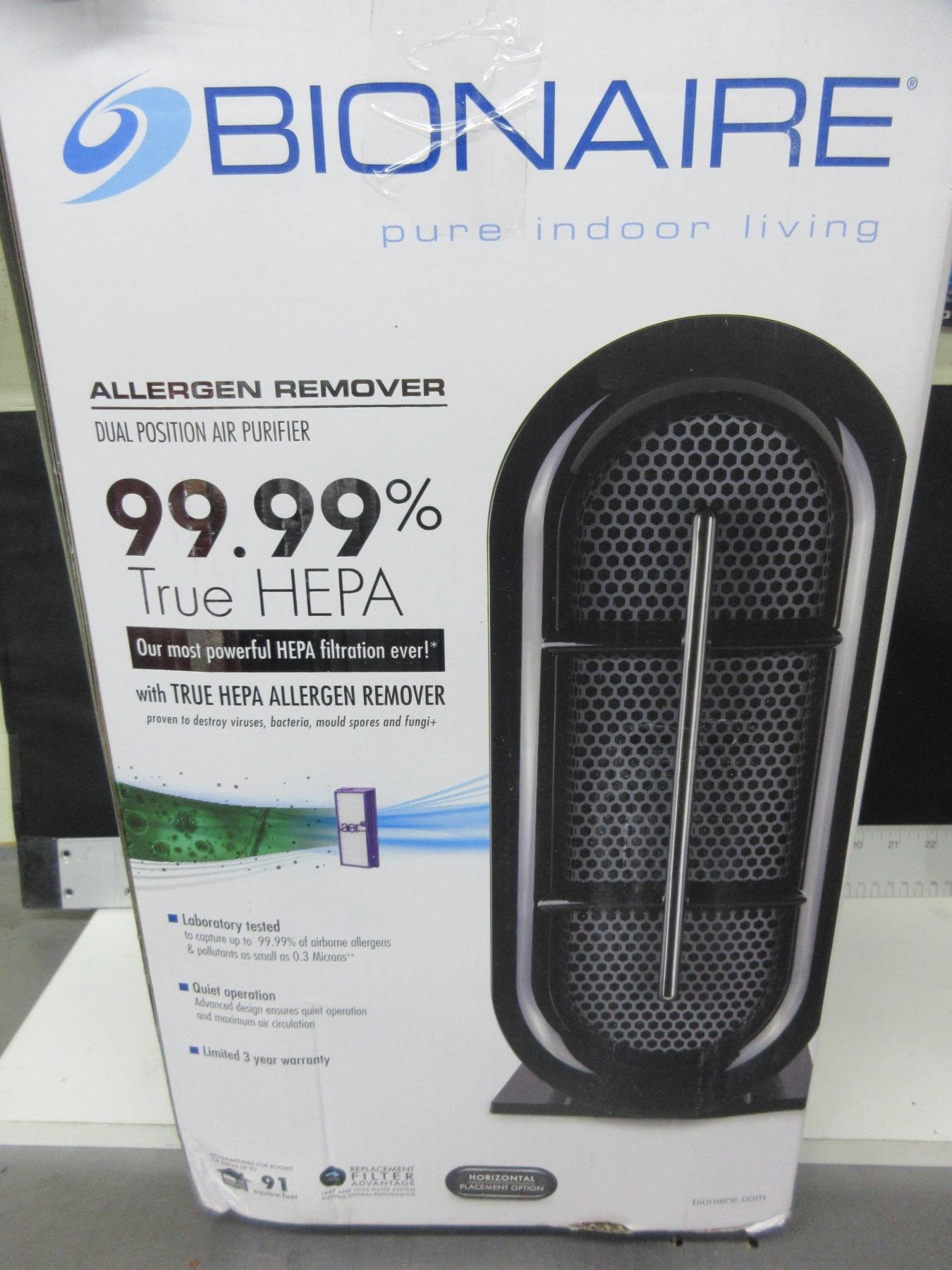 Bionaire Compact Purificateur d/'air avec double de positionnement