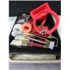 Image 1 : New Painting Bundle / rollers- brushes - can holster for brush - 2 trays