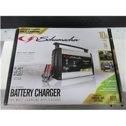 New Schumacher Battery Charger 10a charge 3a maintain for standard AGM