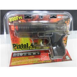 New .45 Caliber Air Soft Pistol / 200fps spring power / large 70bb magazine