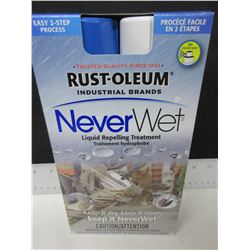 New Rust-Oleum Never Wet / Repells Water + Ice from almost any surface