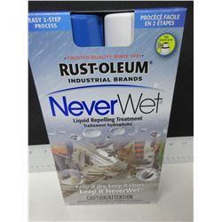 New Rust-Oleum Never Wet / Repells Water + Ice from almost any surface