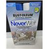 Image 1 : New Rust-Oleum Never Wet / Repells Water + Ice from almost any surface