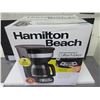 Image 1 : New Hamilton Beach 12 cup Programmable Coffee Maker/ 3 brew options
