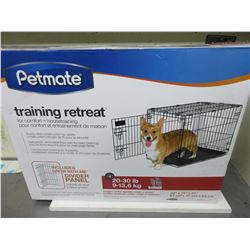 New Petmate Training Retreat/wire Kennel for 20-30lb/ beagle,cocker spaniel etc.