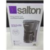 Image 1 : New Salton 1 cup Coffee Maker / includes ceramic mug & permanent filter