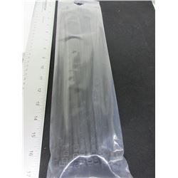 New Pack of 100 Heavy Duty Black Cable/Zipties  14 inch