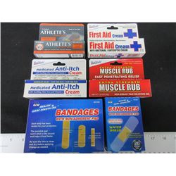 New First Aid Bundle / Band Aids & Creams great value here.