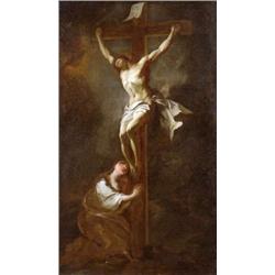 Észak - itáliai festo, 18. sz. elso fele - Keresztrefeszített Krisztus