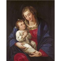 Knopp, L. jelzéssel - Madonna a gyermek Jézussal, 1837