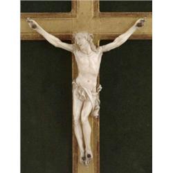 Francia szobrász, 19. sz. - Keresztrefeszített Krisztus