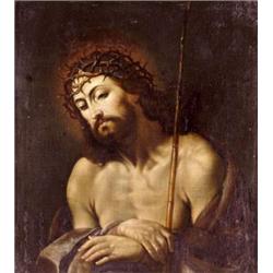 Itáliai festo, 17. sz., Reni, Guido (Calvenzano, 1575 - Bologna, 1642) után - Fájdalmas Krisztus