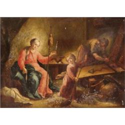 Német festo, 18. sz. - Szent Család