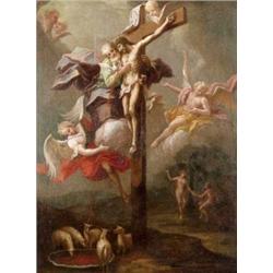 Dél - német festo, 18. sz. - A Megváltás allegóriája