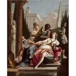 Velencei festo, 18. sz. - Betshabe fürdoje