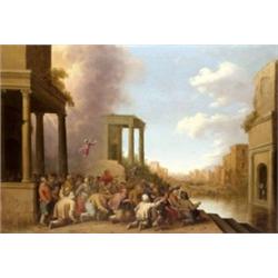 Droochsloot, Joost Cornelis (Utrecht, 1586 - Utrecht, 1666) - Betegek a Bethesda tónál