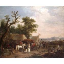 Kobell, Ferdinand (Mannheim, 1740 - München, 1799) - Táborozó katonák