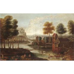 Németalföldi festo, 18. sz. - Vízimalomnál