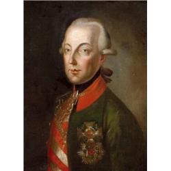 Osztrák festo, 1770 körül - II. József (1741 - 1790) portréja