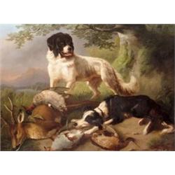 Seidl, F. A. jelzéssel, 19. sz. második fele - Vadászkutyák