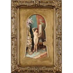 Teltscher A. jelzéssel, 19. sz. vége - "A kulcslyukon át..."