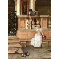 Skuteczky Döme (Kisgajár, 1849 - Besztercebánya, 1921) - Velencei idill