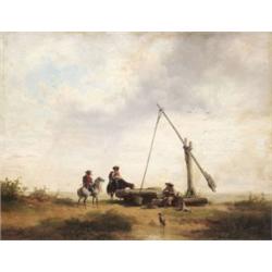 Böhm Pál (Nagyvárad, 1839 - München, 1905) - Gémeskútnál