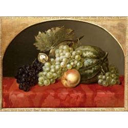 E. R. monogrammal - Gyümölcscsendélet, 1841